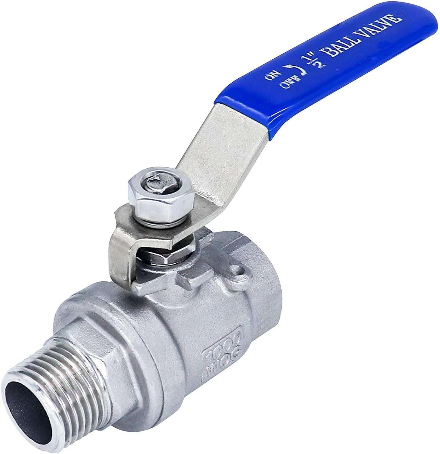 Aohoy High Quality SS304 SS316 Stainless Steel Female Male Thread M*F Ball Valves Manual Power OEM Customized Support for Water