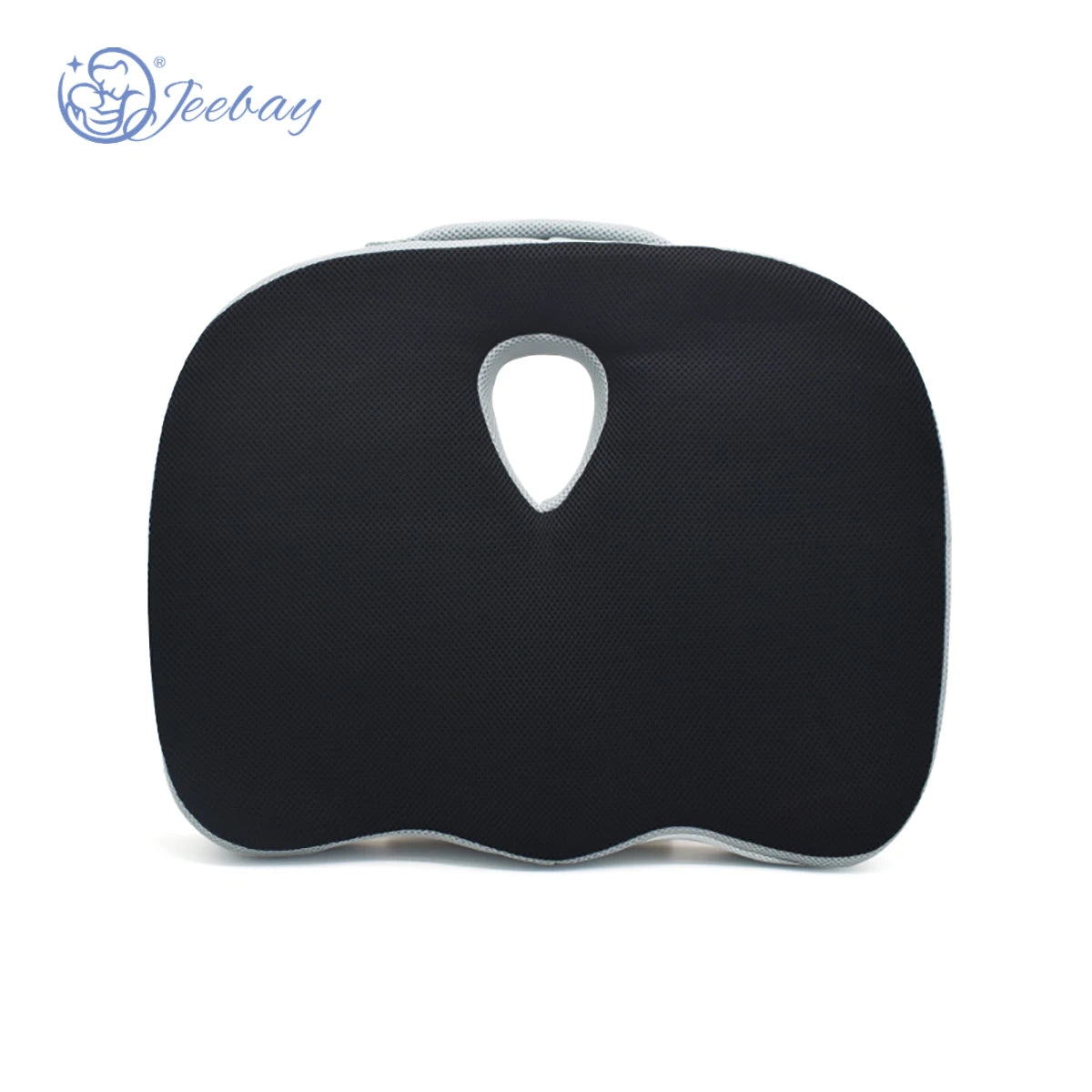 High Quality Office Chair Cushion Coccyx Memory Foam Comfort Orthopedic Seat with Cotton Knitted Material Washable for Cars