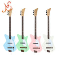 HUASHENG 30 Inch Electric Kid Guitar Rosewood Body 3-String OEM ODM Guitar Toy Musical Instrument Various Colors