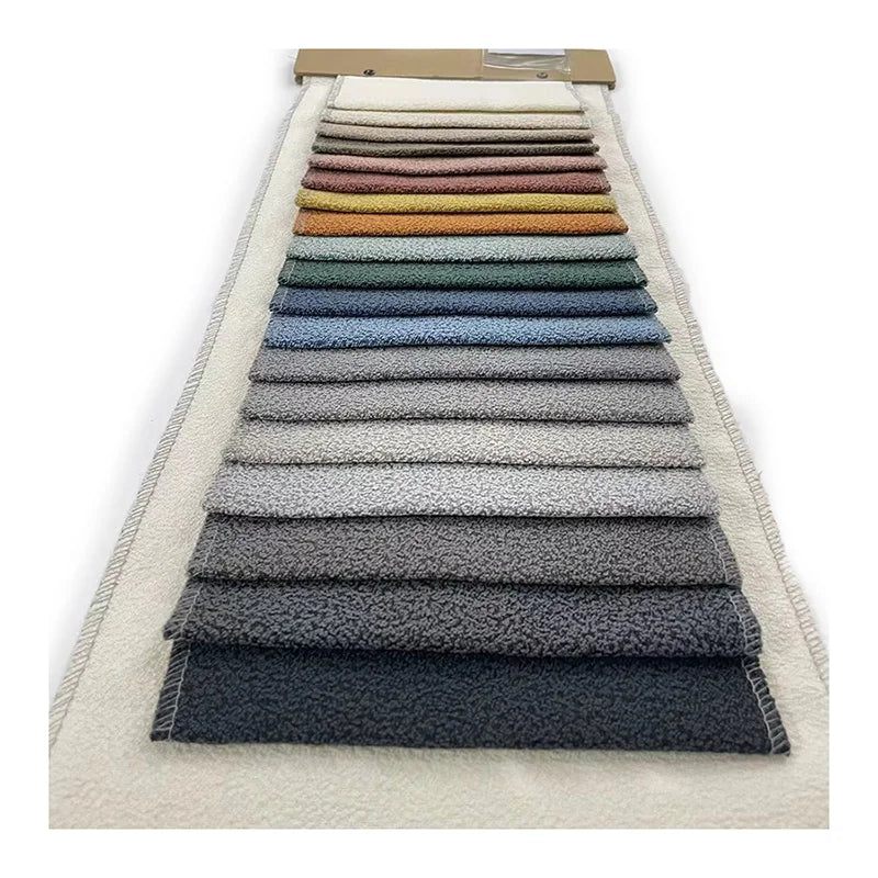 New Design Good Quality 100% Polyester Weft Printed Plain Slub Dot Chenille Fabric Knitted Breathable Water Home Textile Car