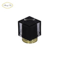 Custom 15mm Luxury Black Surlyn Perfume Cap Smart Lids Packaging