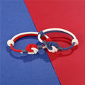 New Arrival Two-Color Milan Rope Bracelet Handmade Woven Wrap Bracelets for Christian Lovers Colorful Gift for Couples