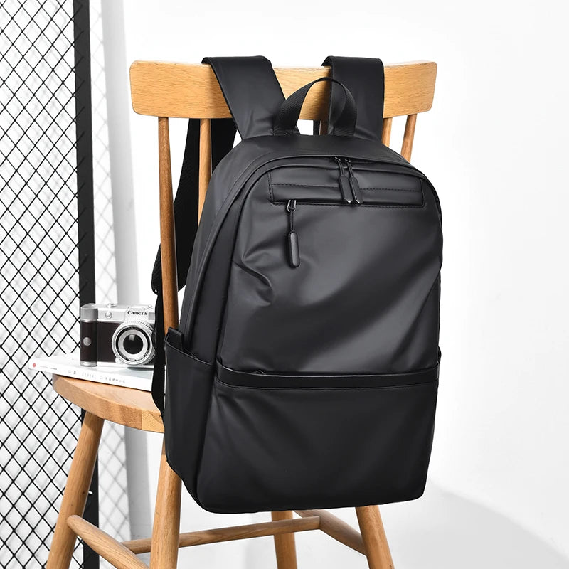 9108 Men's Multifunctional Waterproof Laptop Backpack with Custom Logo Travel Mochila Bag with Polyester Lining Zipper Closure