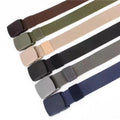 Customized Colors 38mm Width Canvas Woven Belt for Outdoor Sports