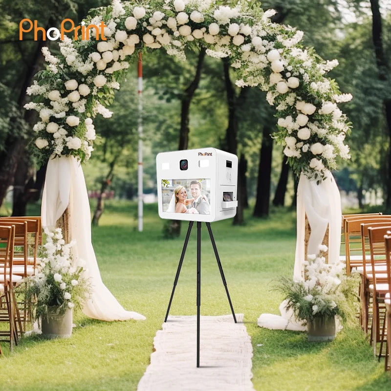 Photo Booth case with Printer Camera Whole Set Photo Booth Discount Price Photo Booth for Rent for Wedding MegaBDM