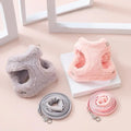 New Design Luxury Pet Harness Suit Popular Velvet Personalized Soft Breathable Dog Harness and Leashes