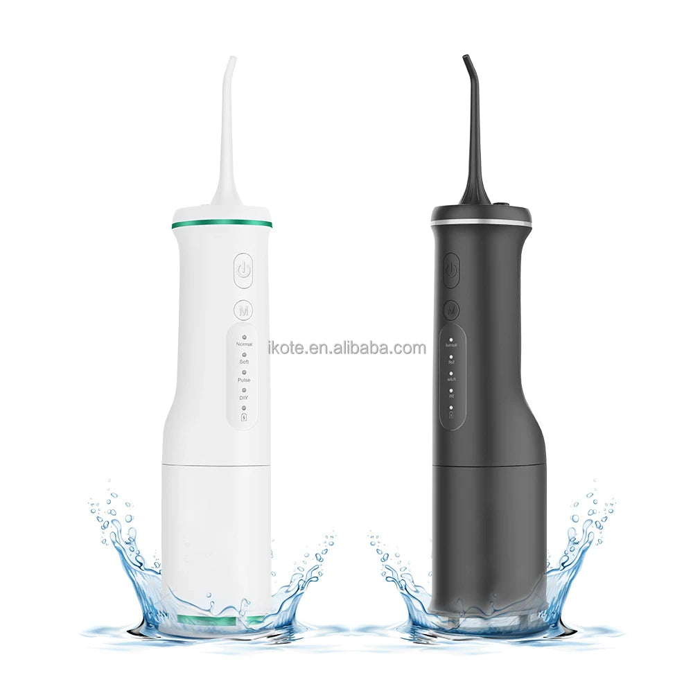 Wholesale 350ml Travel for Oral Irrigator IPX7 Waterproof Electric Teeth Cleaning Machine Water Dental Flossers