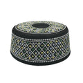 Ramdan Men's Omani Kuma Hat Kufi Cap Hand Embroidered Arabic Ethnic Style for Daily Use