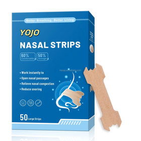 YOJO Nasal Strips for Better Breathing Anti Snoring Nose Strips Breathable Nasal Dilator OEM