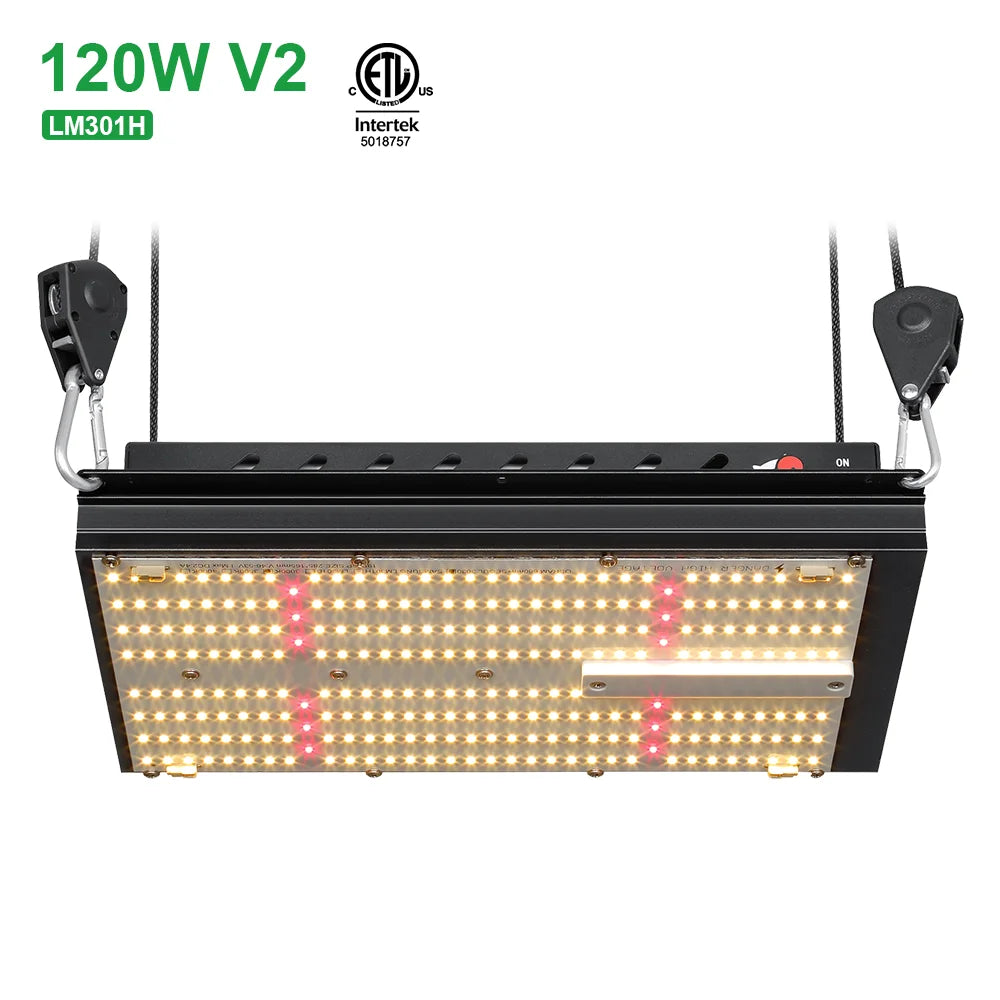 BAVAGREEN 120W for Lm301h 3500K Deep Red 660nm LED Lights for Plant Growing & Bloom 318umol/s PPF