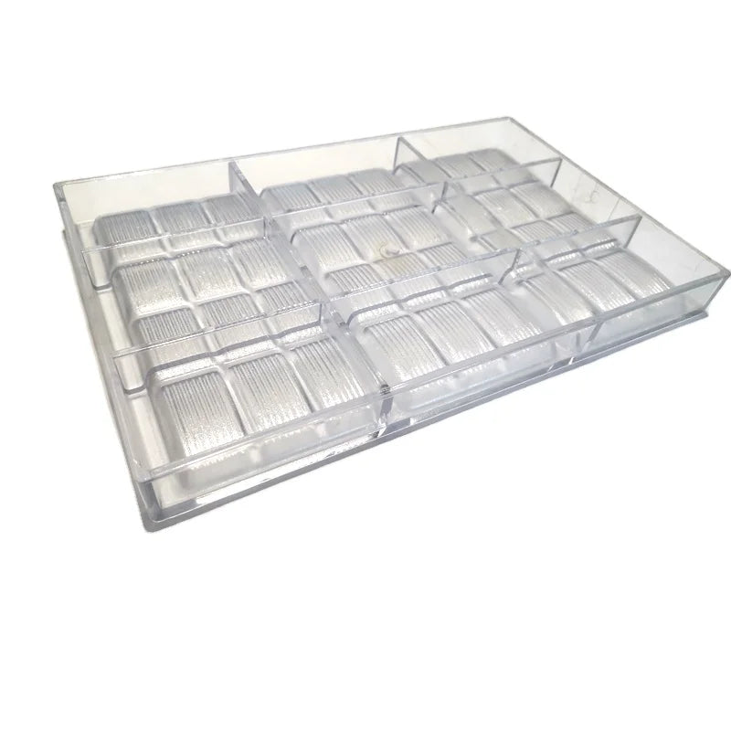 Clear Polycarbonate Manufactures Chocolate Mold Candy Making Molds Square Shape Chocolate Mold