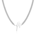 Fashion Fine Gold Plated Choker Necklace Stainless Steel Star Charm Necklace