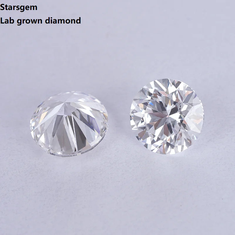 Starsgem Loose Diamond Fancy Beautiful Lab Grown Diamond 1 Ct
