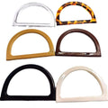 Tailai New Arrival Eco-Friendly DIY Bag Hardware Accessories Polished Wooden Handle for Woven Bags & Handmade Totes MegaBDM