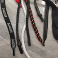 Cords Cords Custom Printed LOGO Flat Hoodie String Polyester Cord With Rubber Tips for Hoodie Drawstrings Polyester Draw Cord