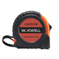 High Precision 5 Meter Fluorescent Steel Tape Measure Black Gold Laser Code Household Wear-Resistant Plastic Box Automatic