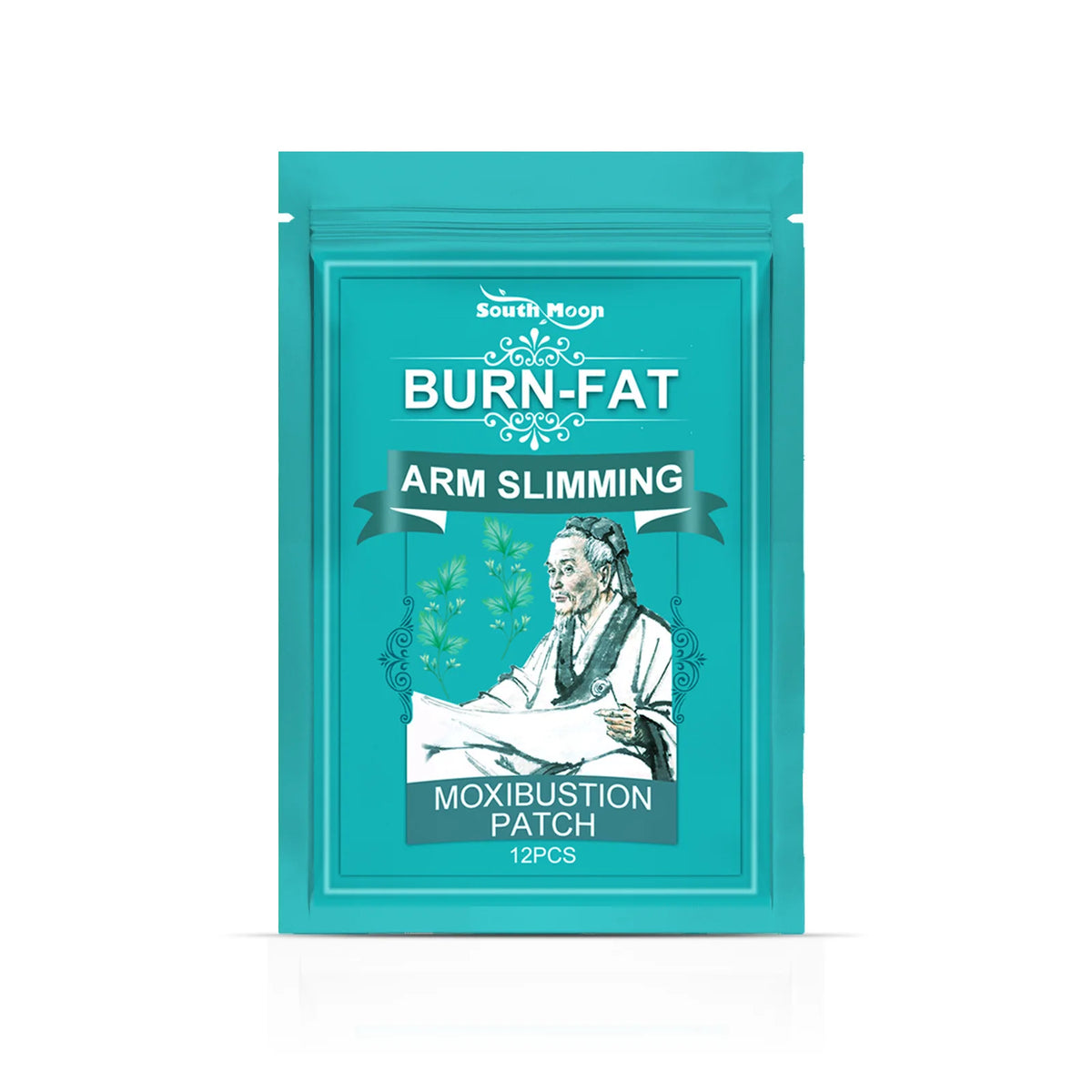 Chinese Traditional Paste Pure Nature Cold Compress Moxa Losing Thin Arm Moxibustion Patch