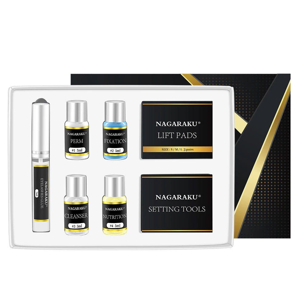 NAGARAKU Eyelashes Lift Kit  Keratin Eyelash Lifting for Salon Y Shape Lift Tool Convenient and Effective