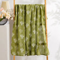 Kangobaby Comfortable Wrap Healthy 2 Layers 100% Cotton Baby Muslin Blankets with Screen Custom Print Muslin Blanket