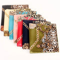 Factory Women's Leopard Silk Scarf Customized 90 90 Glossy Satin Square Headscarf Digital Printing Cheap Wholesale