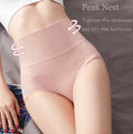 Factory Wholesale Custom Japanese Panties for Women Skin-Friendly High-Waist Lift Hip Briefs One Size Knitted Underwear Print