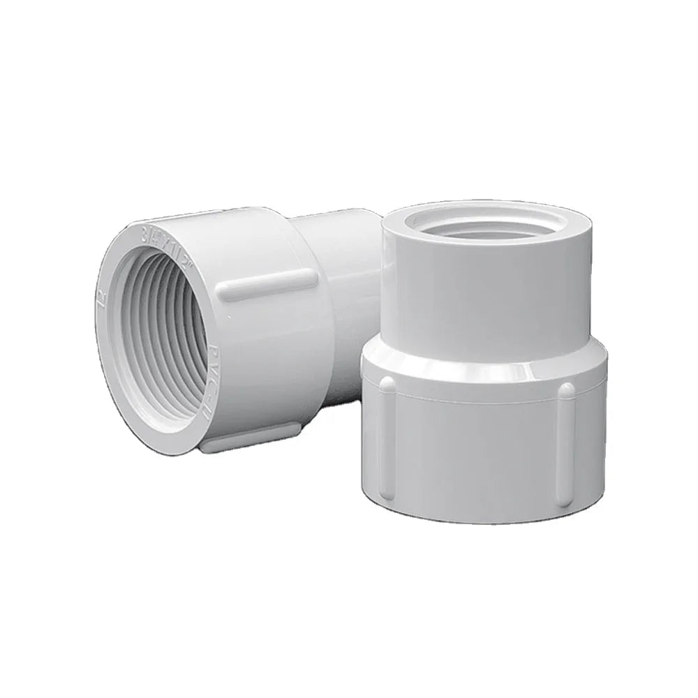 PVC Pvc Plumbing Fittings Double Internal Teeth Reducing Straight Through Internal Wire Reducer Direct Pipe Fitting 20_25_ 32mm