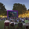 Theme Parties Celebration Pantalla De Cine Inflable Opaque Oxford Fabric Linflatable Movie Cinema Screen Outdoor With Air Blower