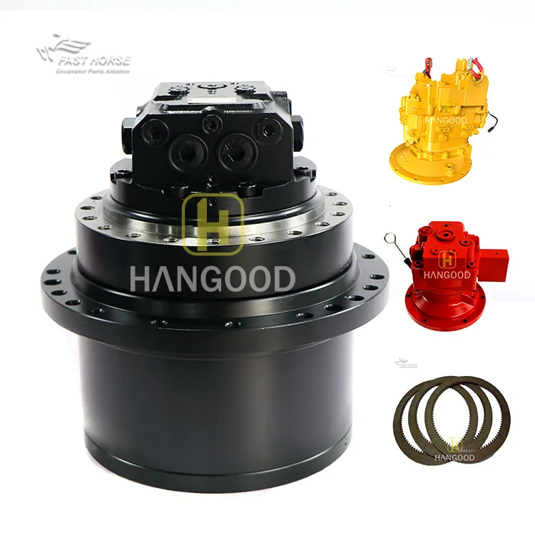 Hangood TM18 TM22 Travel Motor Assy PC100-5 PC150 YC135 GM18 GM22 Hydraulic Final Drive Reducer Motor