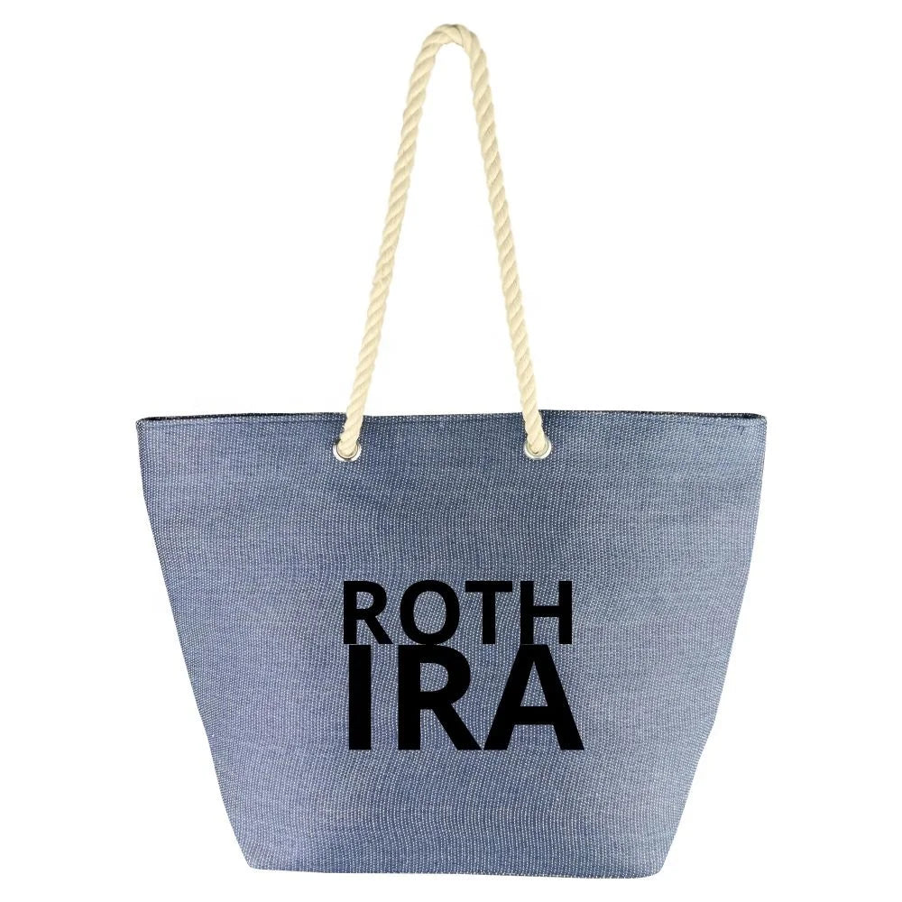 Kraft Paper Bag with Rope Handles Woven Paper Straw Large Storage Bag Promotion Gifts Custom Logo PPB015 Kraft Paper Bag