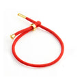 Handmade Chain Rope Couples Bracelet Adjustable Black String Bracelet Red Lucky Bracelet Women Jewelry