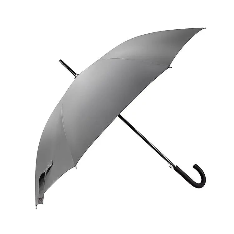 Low Price Fiberglass Frame 23 Inch Auto Stick Umbrella With Plastic Handle