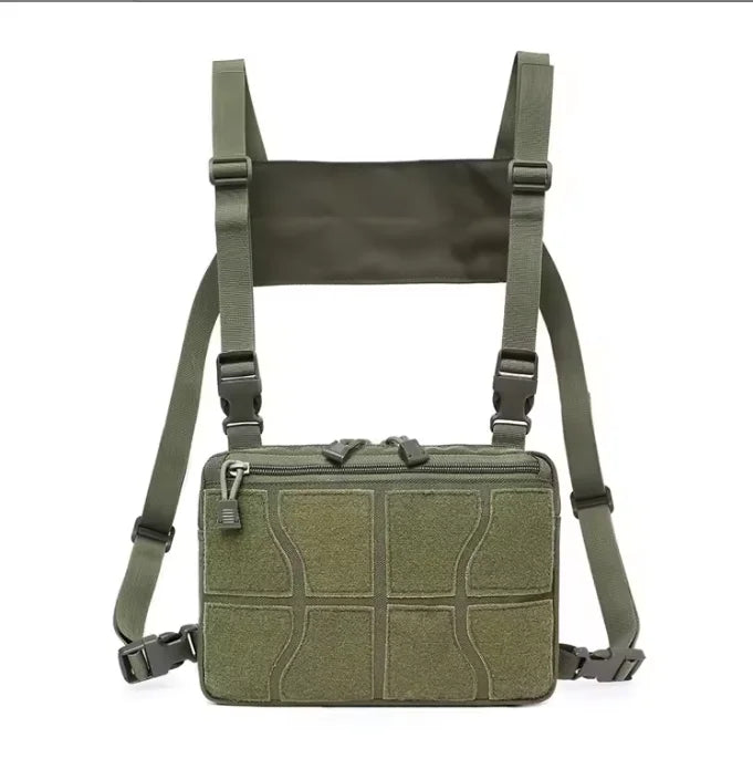 Custom Wholesale West Pouch Chest Bag Recon Kit Bag Tool Pouch Tactical Vest Pouch EDC Chest Rig Bag MegaBDM