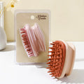 Simple Style Cleaning Features Scalp Massage Comb Home Silicone Shampoo Brush