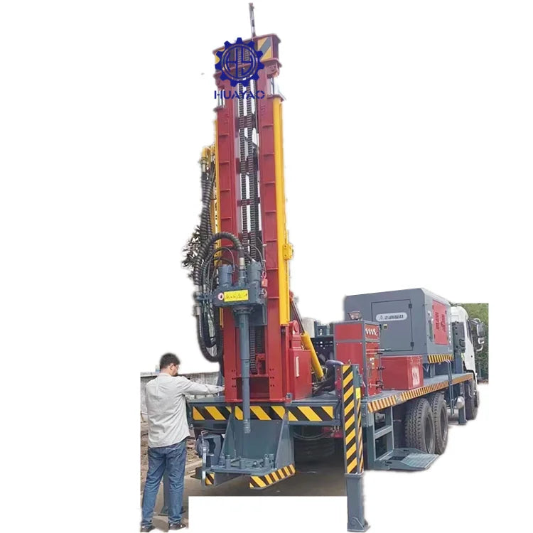 Manufacturing 100m 200m 300m 500m  Rock Drilling Portable Drilling Drinking Water Well Drilling Rig