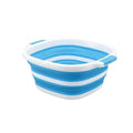 Folding Basin Portable  Collapsible Dish Tub Round Kitchen Washing Basin Silicone