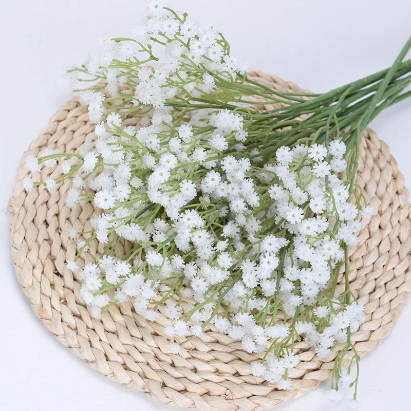 Cheap Artificial Plastic Baby Breath Flower for Home Party Wedding Hotel Decoration
