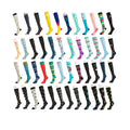 Custom Made Logo Shark New Model Cartoon Animal Dot Compression Socks 20 -30 Mmhg for Men Quick Dry