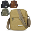 Travel Handbags Outdoor Shoulder Messenger Bag Men's Bag Small Backpack Canvas Mobile Phone Package