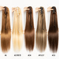 Wholesale Human Hair Claw Ponytail Hair Extension 100%  Virgin Remy Straight 8-30'' Clip in Pony-tail