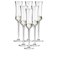 200ML Handmade Crystal Glass Small Waists Shaped Champagne Flutes Glass
