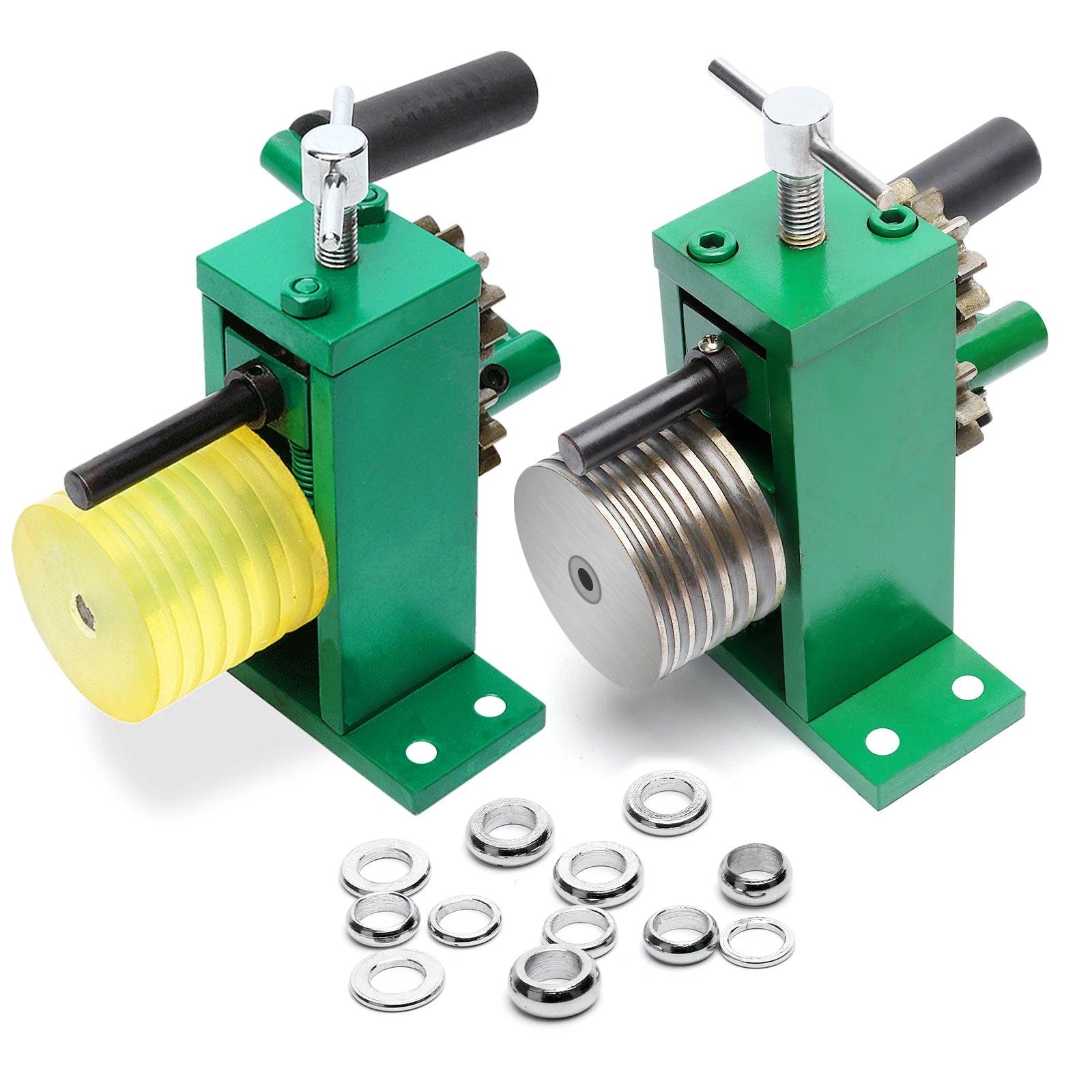 Jewelry Making Stainless Steel Ring Bending Tool and Earring Bender & Crafts Processing Set Metal Rolling Machine