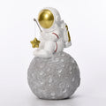Hand Made Over the Moon Astronaut House Best Seller Ornament Modern Fishing Man Home Decoration