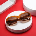 Wholesale Trendy Sunglasses Rectangular Acetate Sunglasses MegaBDM