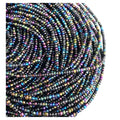 50 Inches Handmade Black Mix Adjustable Bulk Tie on Waist Beads on Cotton Cord Belly Chainbody Jewelry for Women