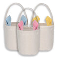 Sublimation Easter Bunny Basket Wholesale Custom Blank Kids Personalized Easter Handbag