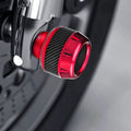 Factory Price 2pcs Motorcycle Frame Slider Aluminum Alloy Front Fork Cup Falling Crush Protector Carbon Fiber for Motorbike