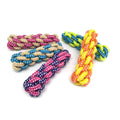 Eco Friendly Durable Cotton Dog Rope Chew Toys Set Classic Cute Interactive IQ Training Aggressive Chewer Puppy Teething Chew