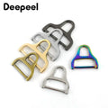 Deepeel BF179 31mm Zinc Alloy Triangle Suspension Clasp Handbag Bag Strap Connective Ring Buckle Hardware Accessories for Bags