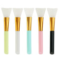 Hot Sale Professional Silicone Mask Brushes Flexible Facial Mud Mixing Foundation Silicone Brush Skin Care Beauty