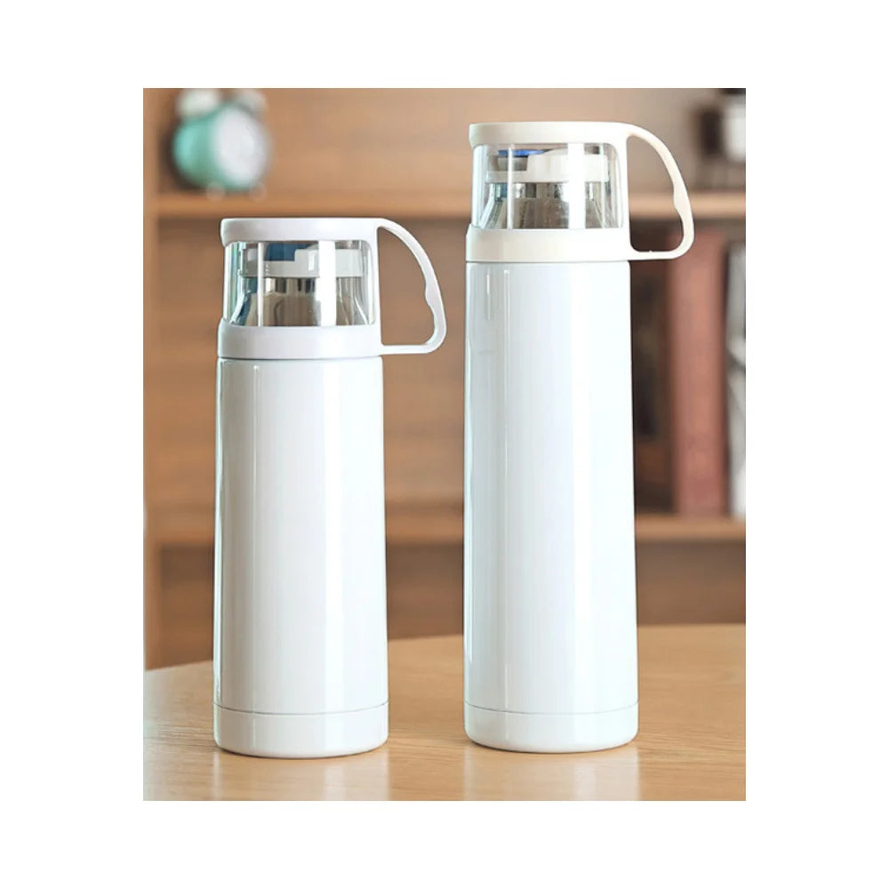 Custom Logo 350ml/500ml/750ml Stainless Steel Thermal Flask Bottle for Direct Drinking Sublimation Print Blank Sport Bottle